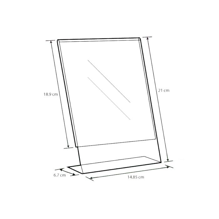 ACRYLIC STAND - N88 (148MM X 210MM)